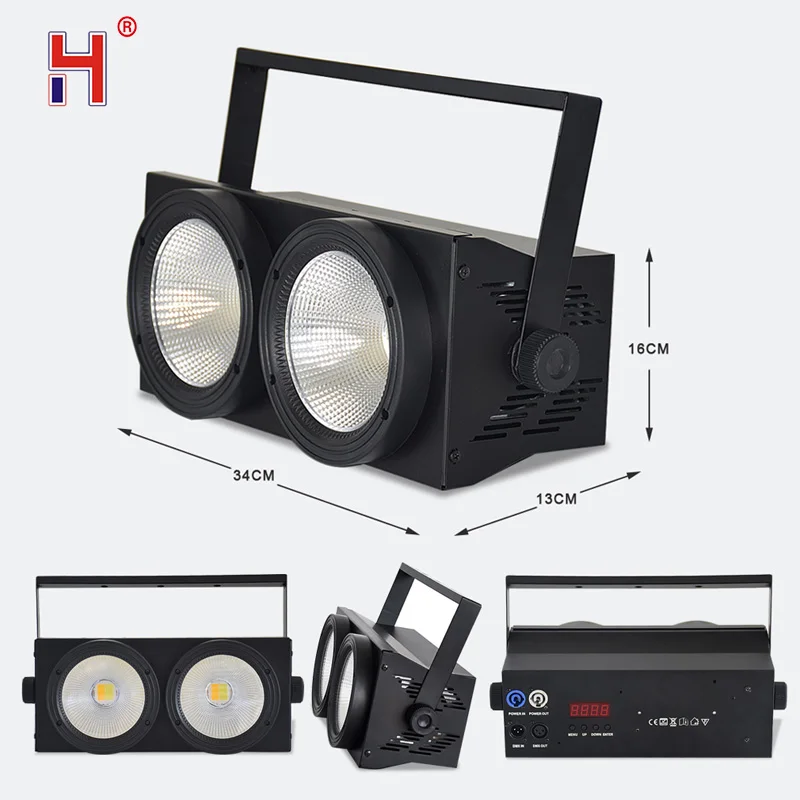 Lyre Wash Led Par Светильник s 2X100W Cob светильник Dmx512 сценический ing для Dj шоу концерта |
