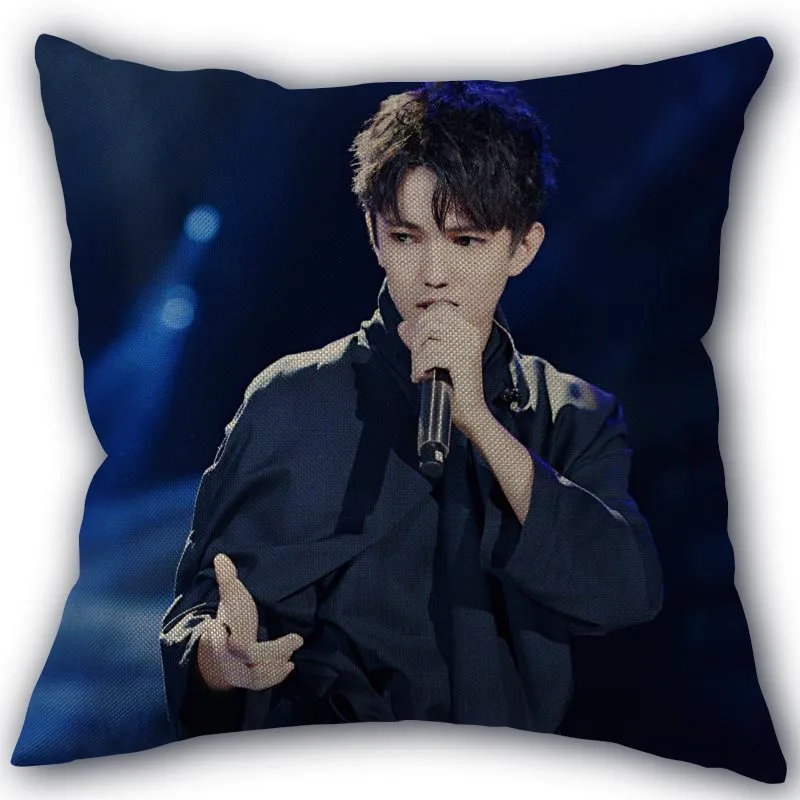 5 Изготовленный На Заказ димаш наволочка льняное белье ткань квадратная Наволочка на молнии размером 45*45 см свадебные декоративные наволочка падают - Цвет: 5