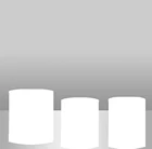 Белые круглые цилиндрические крышки, эластичная ткань, полиэстер, Индивидуальный размер и цвет