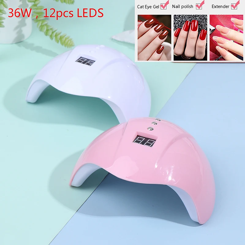 

36W Smart Induction Nail Dryer Machine Nails Polish Phototherapy Makeup Tool