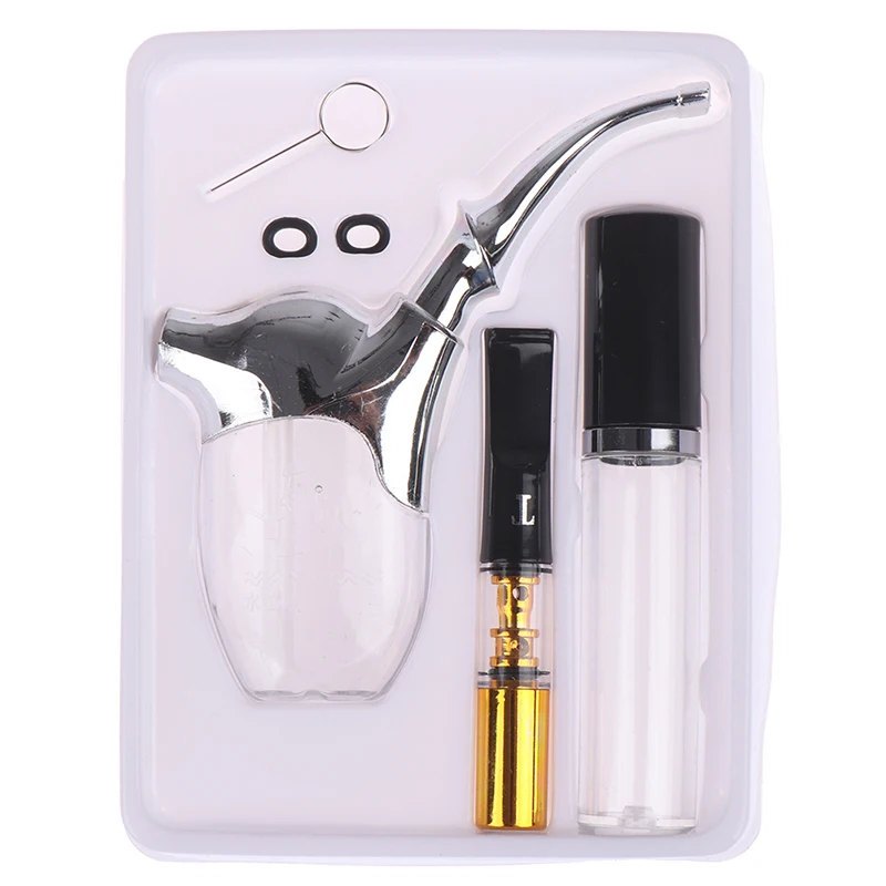 

1Set Portable Mini Hookah Shisha Tobacco Smoking Pipes Acrylic Popular Bottle Water Pipe Gift of Health Metal Tube Filter