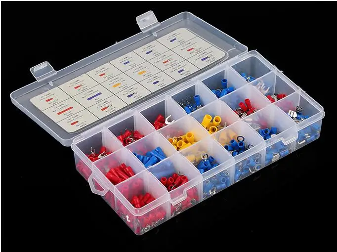 525 шт./лот ОБЖИМНАЯ трубка для проводов клеммный кабель холодного отжима