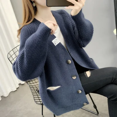 

Cmaz Lady's Sweater Cardigan Spring Clothes 2021new Spring
