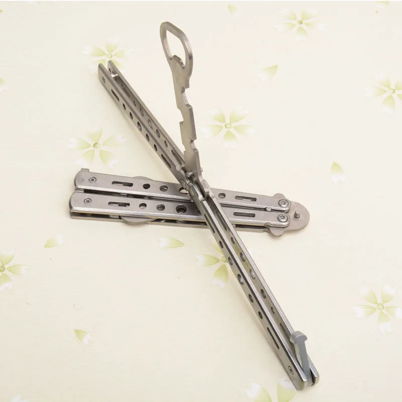 Высокое качество лезвие нож поезд бабочка качающиеся ножи алюминиевая ручка