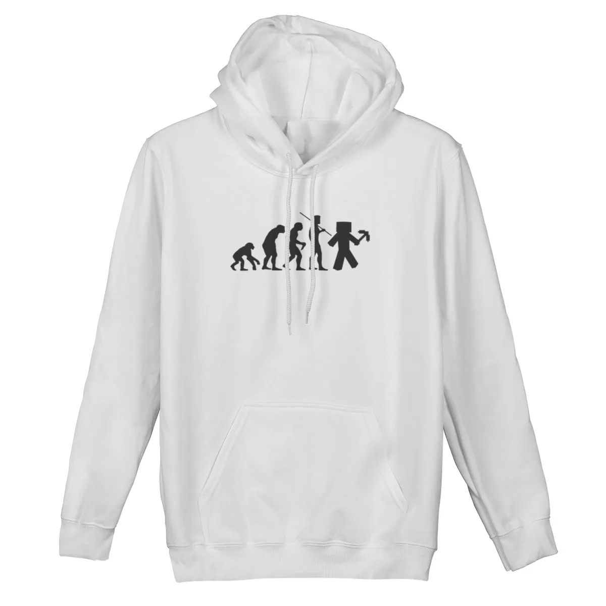 

Men's Hoodie human evolutionFunny Unisex Oversized Top quality Hip-Hop Sweat Capuche 41315