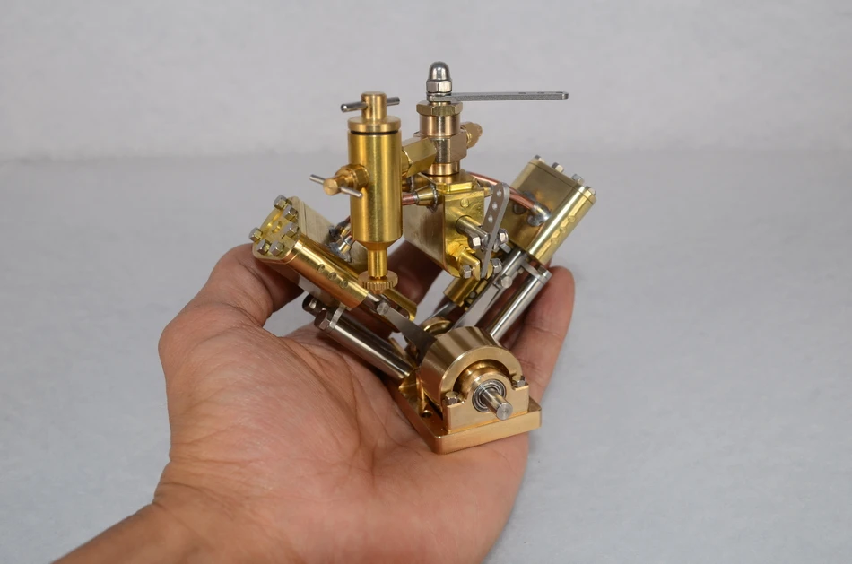 

Two-cylinder Reciprocating Steam Engine Model*Steam Ship Engine
