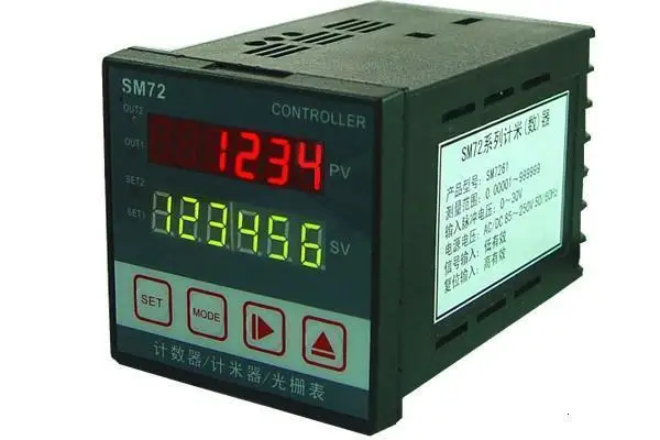 6-Bit High-Precision Intelligent Electronic Double Digital Display Meter Sm7261 Preset Stepping Motor Controller