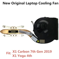 new heatsink cpu cooler cooling fan for lenovo thinkpad x1 carbon 7th gen x1 yoga 4th gen laptop 01yu036 01yu037 5h40w65011