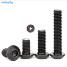 Винты с шестигранной головкой M2 M2.5 M3 M4 M5 M6 M8, 10-50 шт.лот, ISO7380, с круглой головкой