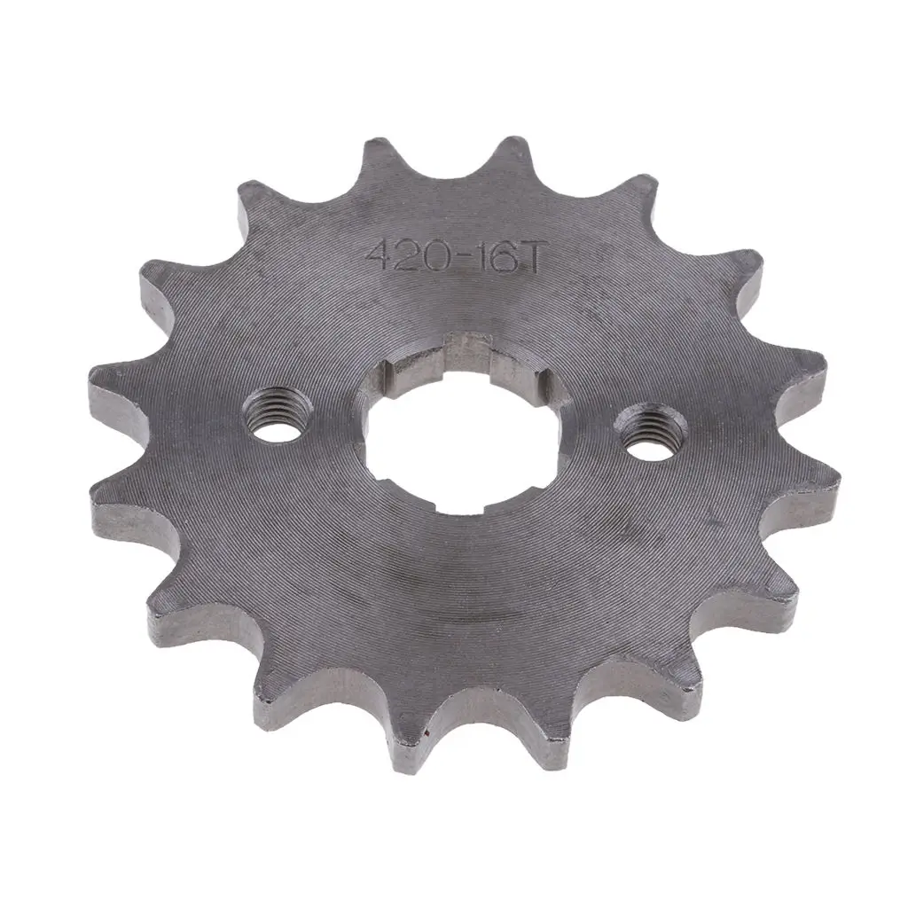 

16T 16 Teeth 20mm 420 Chain Front Sprocket Cog for 110cc 125cc 140cc Pit Dirt Bike