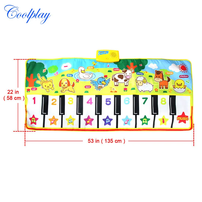 Мульти-Функция музыкальное одеяло импортные товары 135*58 см Детские большого