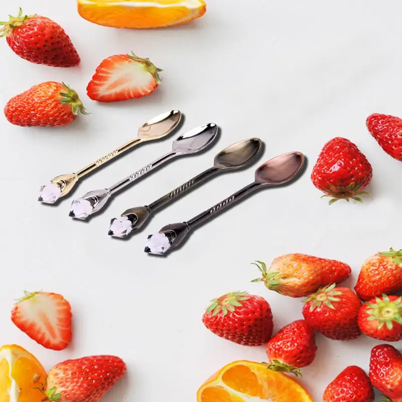 4 шт. цвета: золотистый серебристый бронза Медь в винтажном стиле с кристаллами