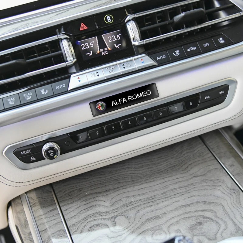 

3D Car Styling Decorative Epoxy Resin Emblem Badge Sticker Decals For ALFA ROMEO Giulietta Spider Mito 147 156 159 Accessories