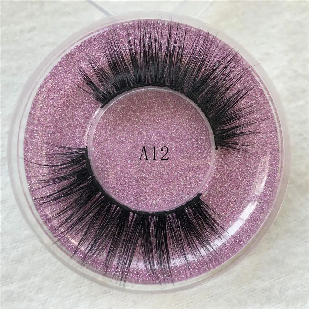 Высококачественные натуральные накладные ресницы длинный макияж 3d норковые для