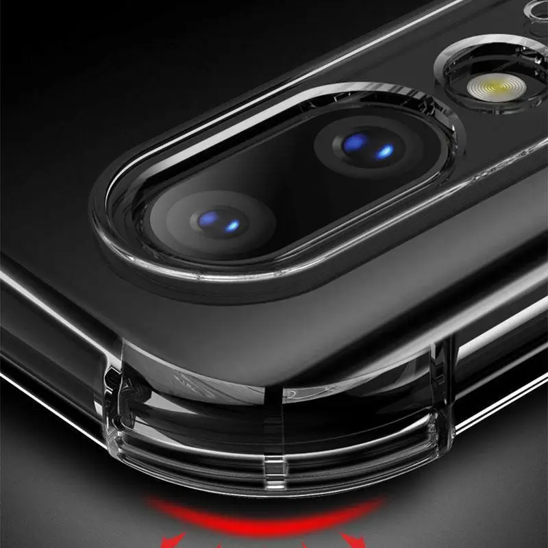 Для Xiao mi Red mi Note 8 Pro Чехол Силиконовый противоударный Красный mi 7 6 Note 7 6 5 Pro прозрачный защитный чехол для Xio mi 9t K20