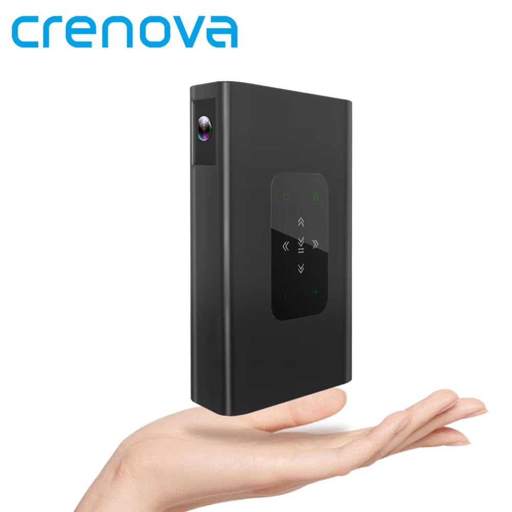 Портативный проектор CRENOVA 4K D15 Android 6 0 Wi Fi 3D батарея 10500 мАч 6000 лм 300 дюйма 1080P мини