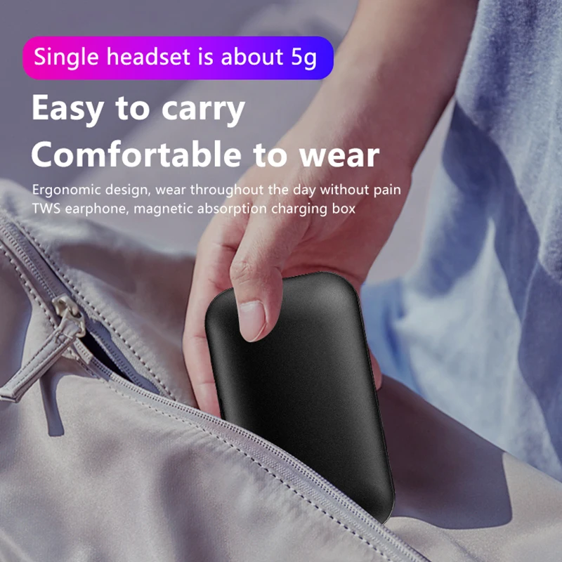 

New X13 TWS 5.0 Bluetooth Earphone 9D Stereo Headset Wireless Headphones IPX7 Waterproof Earphones 5000mAh LED Smart Power Bank