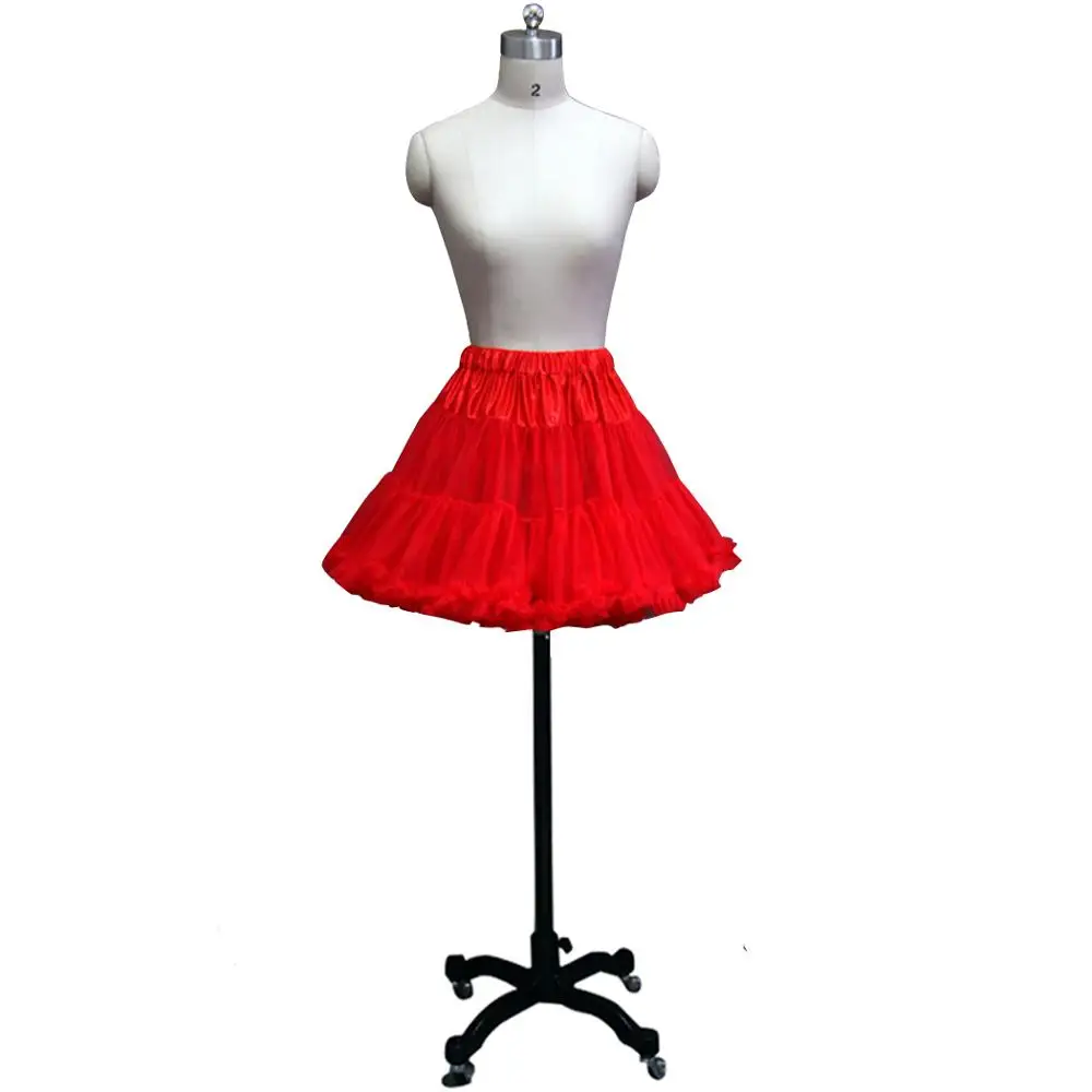 Милая Дамская Девочка Короткая мини юбка тюль для нижней юбки кринолиновый