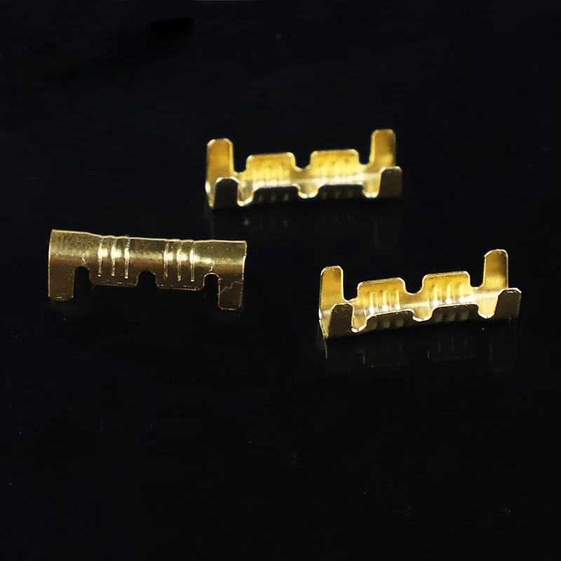 100pcs/lot 453 U-shaped terminal tab cold inserts connectors small teeth fascia 0.5-1.5mm2 | Обустройство дома