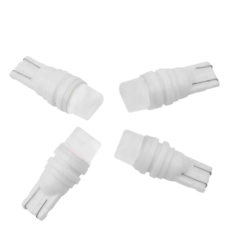 Керамические водонепроницаемые светодиодные 3d лампы T10 W5W для номерных знаков с