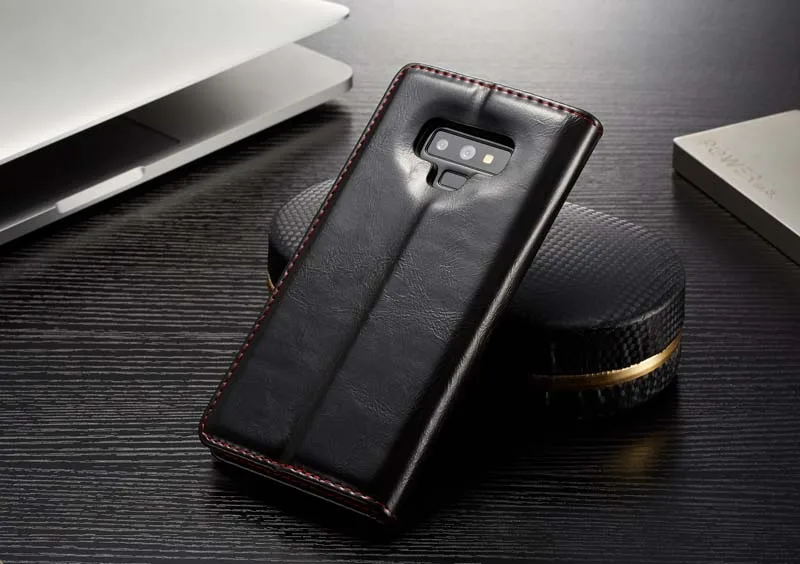 Чехол для телефона samsung galaxy note 9, винтажный кожаный чехол с отделениями для карт, кошелек, флип для samsung Note 8, 4, 5, S8, S9, S10 Plus, чехол