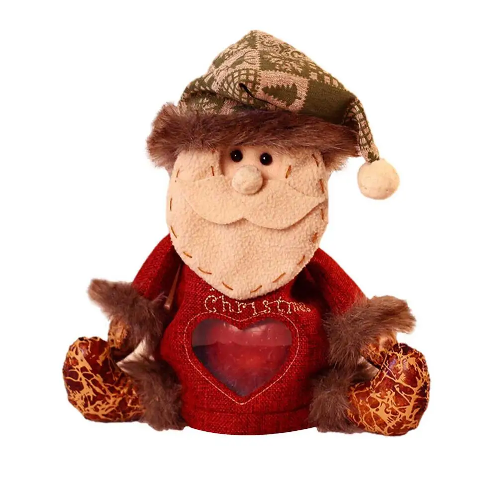 

Рождественские подарочные пакеты, банка для конфет, бутылка для хранения, сумка для Санта-Клауса, Рождественская сумка для конфет, детские п...