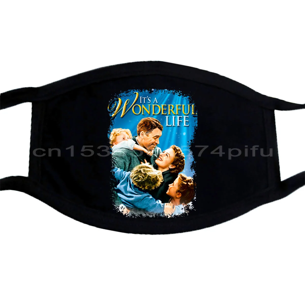 its a Wonderful Life Men Masks Black Clothing 6-A-206Cool Casual pride Mask men Unisex Fashion funny | Аксессуары для одежды