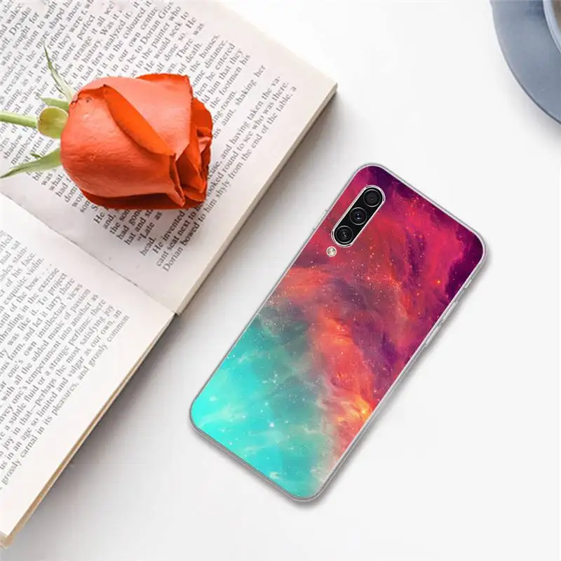 

Starry sky space aesthetics pattern Phone Case For Samsung A S M Note 9 10 20 fe 21 71 30 ultra plus 5g 11 31 51 s