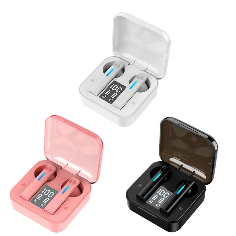 

Wireless Earbuds Full Frequency Driver Unit Running Earphones 9D Surrounding Sound Effect Headphones