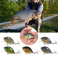 2021 new 6cm 15g mini wobbler fishing lure artificial hard bait crankbait for fish bass fishing tackle wholesale fast shipping