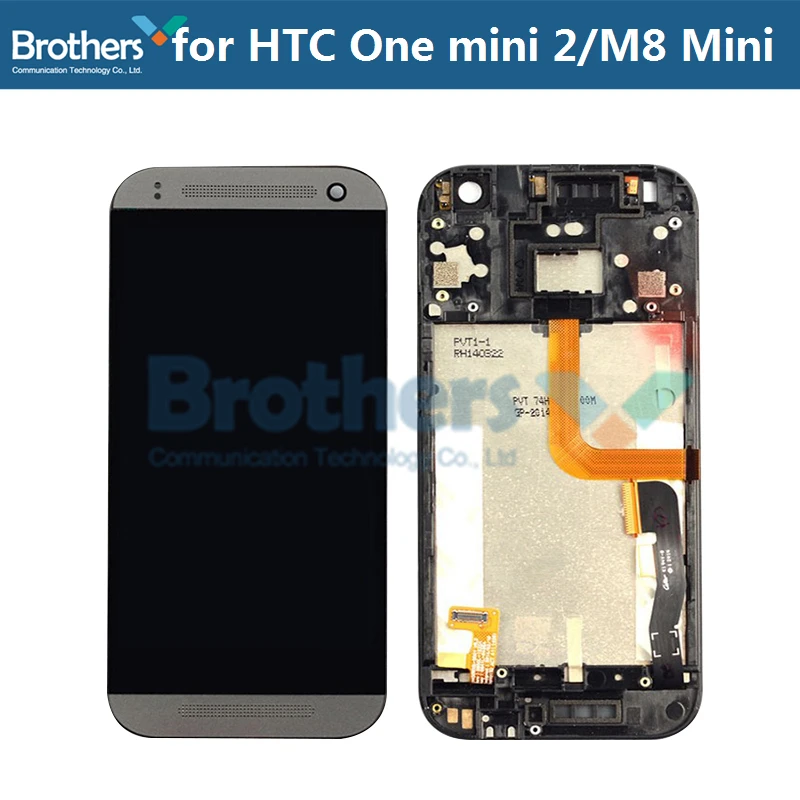 ЖК-дисплей для htc One Mini 2/M8 Mini ЖК-экран для htc M8 Mini сенсорный экран дигитайзер экран в сборе с рамкой Замена телефона