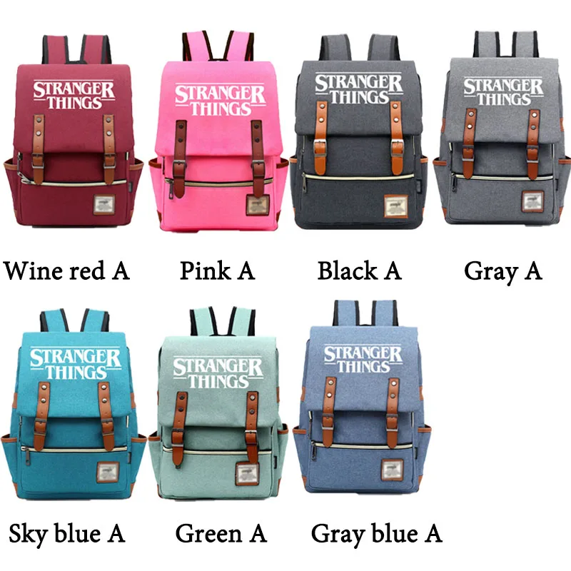 New Hot Casual School Students Backpacks Teenagers Letter Printed Laptop Backpack Zipper Canvas Satchel Boys Girls Shoulder Bags | Багаж и