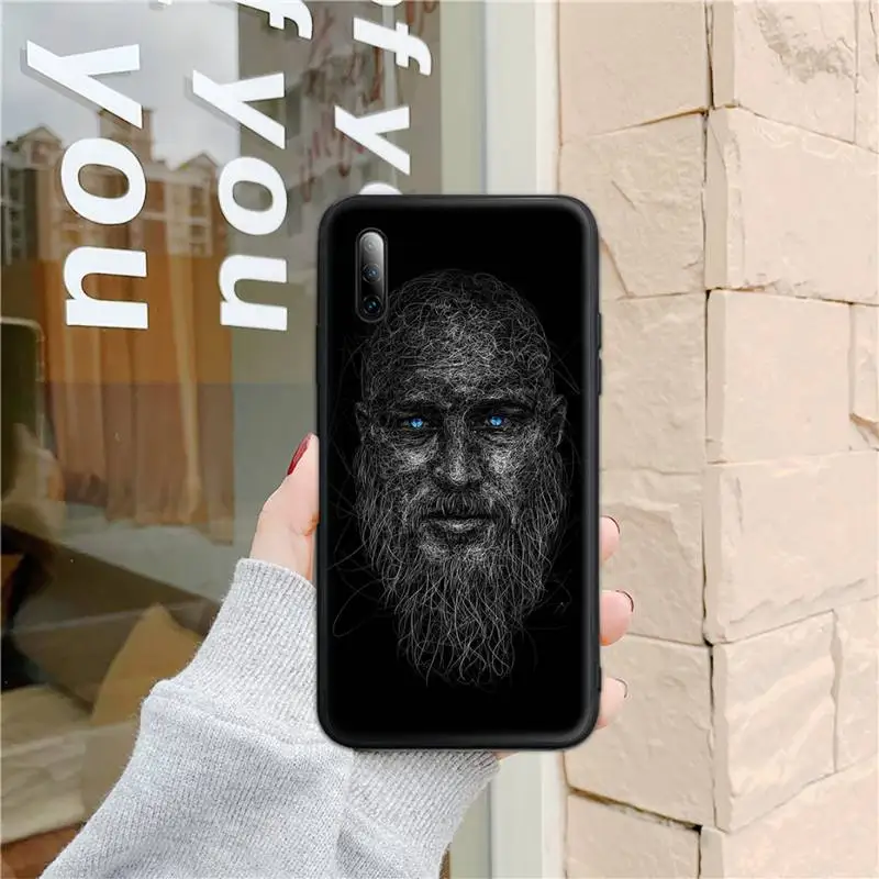 

Ragnar Lothbrok Vikings Phone Case for redmi 6A 4X 7 7A 9 8A 5Plus Note 4 5 7 8T 9pro cover