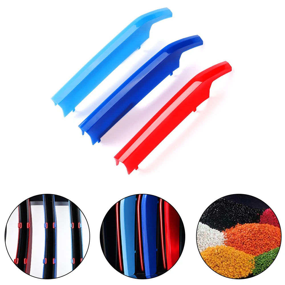 

For BMW 3 Series G21 2019-2020 (8 Grille) styling Front Grille Trim Strips Grill Cover Motorsport Stickers