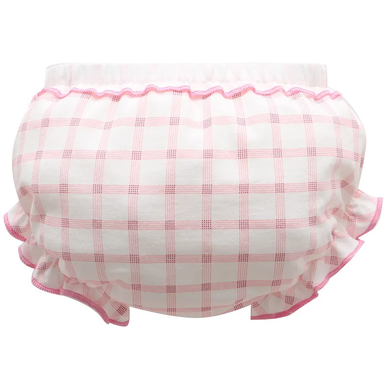 Мягкие Детские трусы из 100% хлопка 3 шт./лот нижнее белье для девочек новорожденных