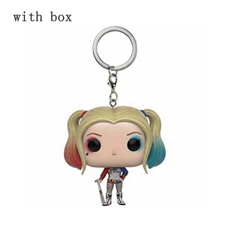 DC самоубийца брелок команда Harley Quinn экшн Фигурки игрушки|Игровые фигурки и