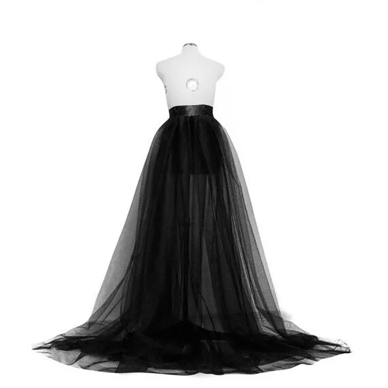 Hirigin Brand Sexy Elegant Chiffon Long Skirt Women Tulle Tutu Wedding Party Prom Bandage Mesh Maxi | Женская одежда
