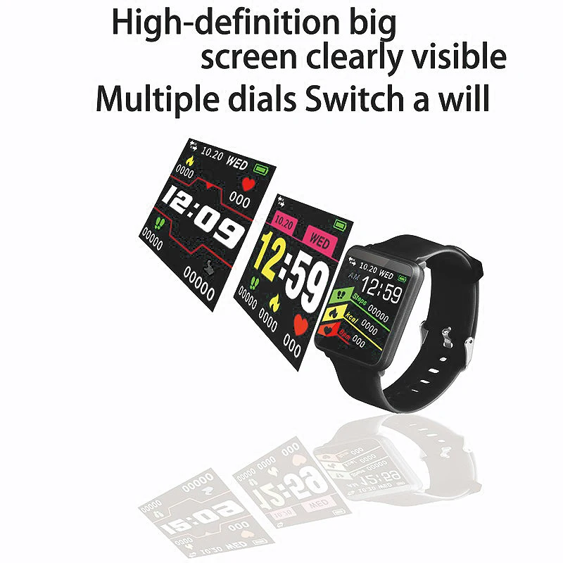 F1 мужские Смарт часы фитнес браслет с шагомером для мужчин и женщин|Смарт-часы| |