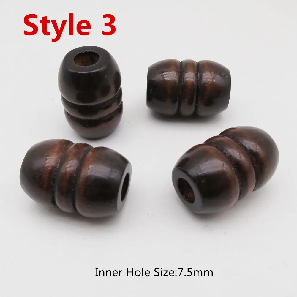 2 шт. 4 спиральная стильная большая африканская деревянная оплетка для волос