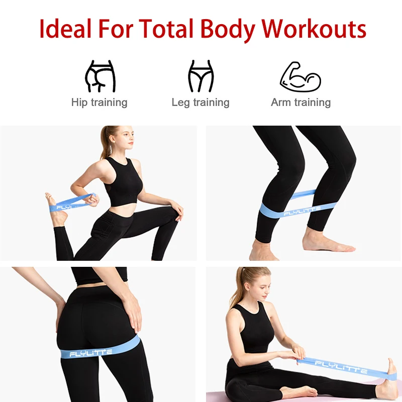 Эластичные ленты для упражнений йоги резиновые силовых тренировок пилатеса и