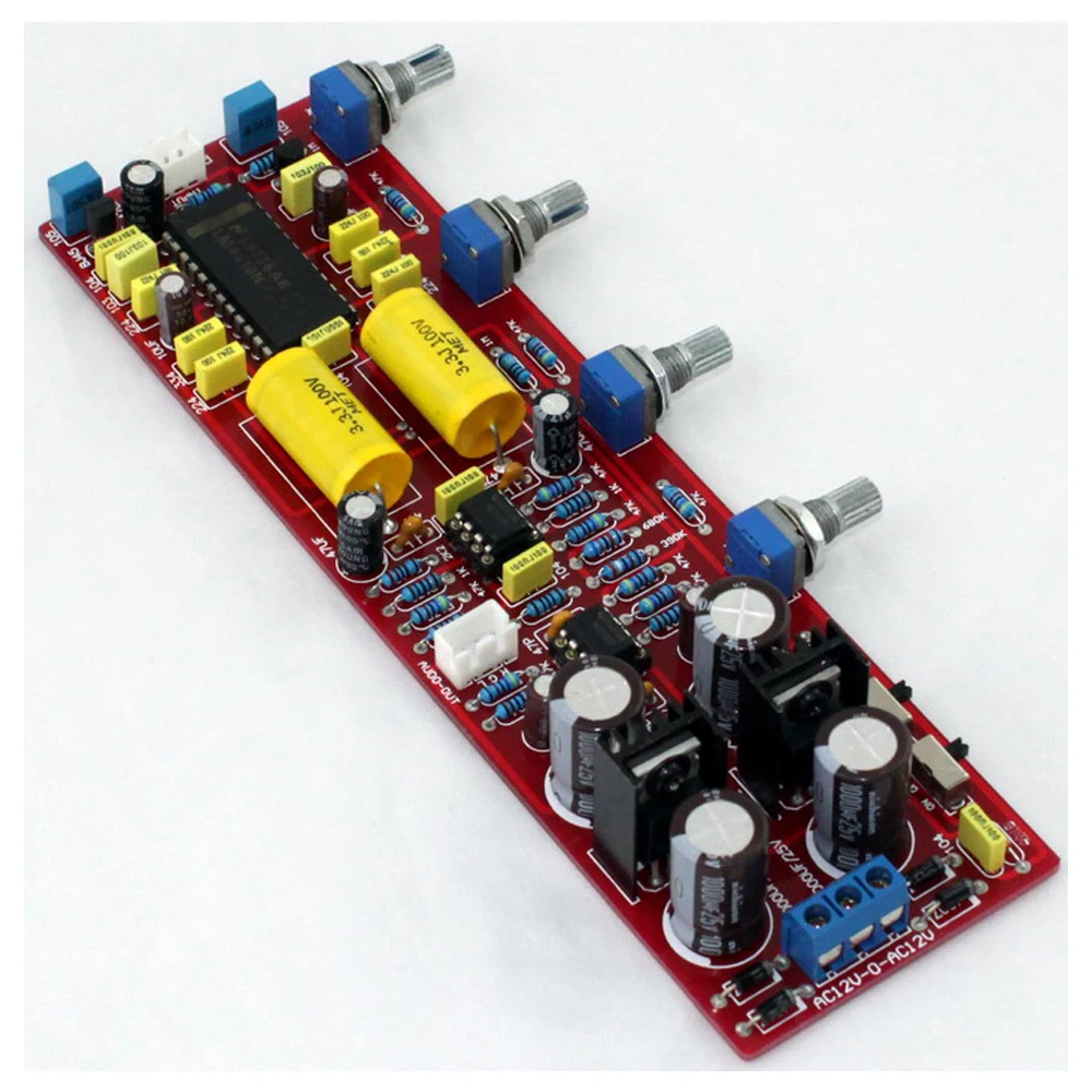 Фото LM4610N+NE5532 Тональная плата AC12V-0-AC12 без 4610IC №4