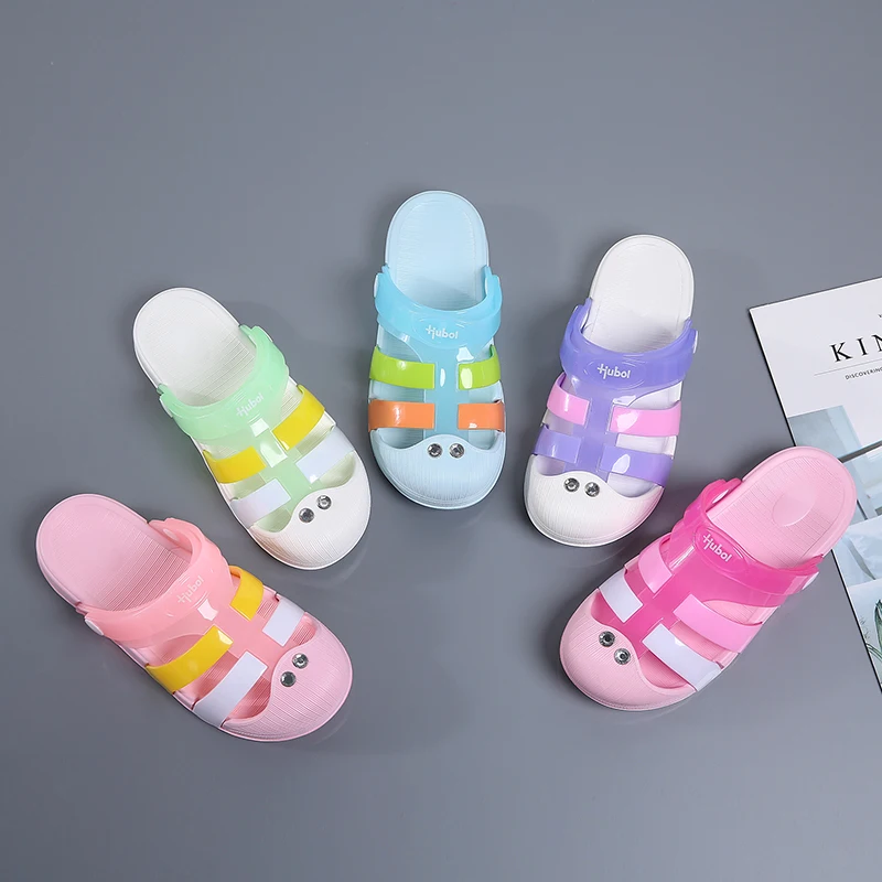 Новинка 2020 летние сандалии для девочек пляжные повседневные спортивные на