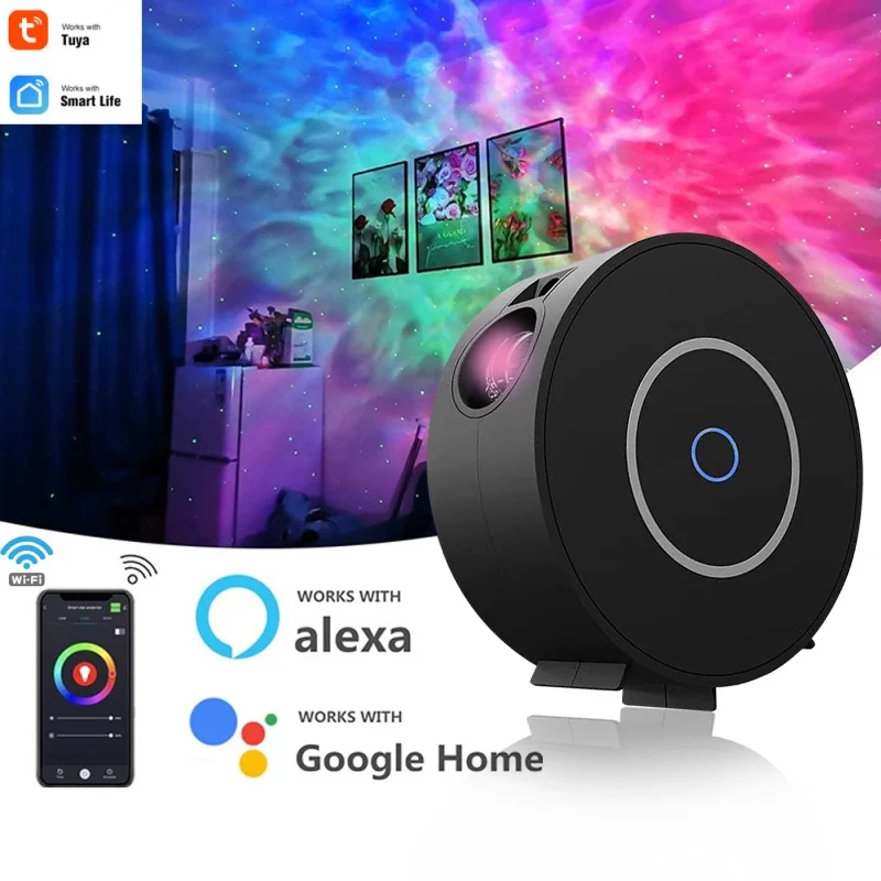 

Смарт-проектор Tuya со звездным небом и Wi-Fi