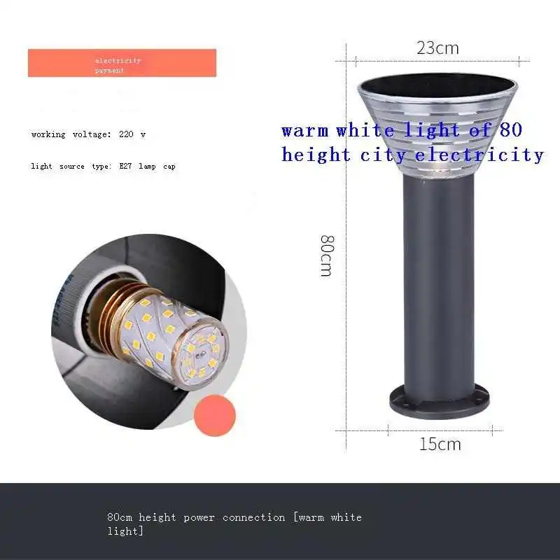 

Lampe Exterieur Lampy Ogrodowe Luce Para Exterior LED Luz Lampara Jardin Tuinverlichting Outdoor Garden Light Lawn Lamp