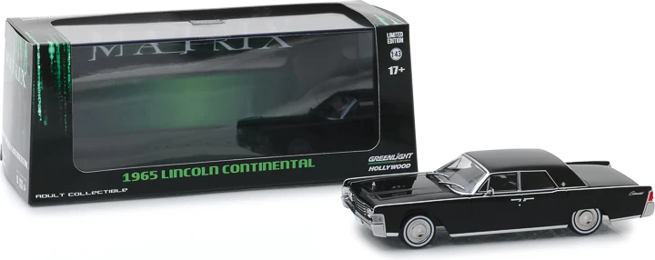 GreenLight 1:43 1965 Lin coln Континентальный сплав модель автомобиля металлические игрушки
