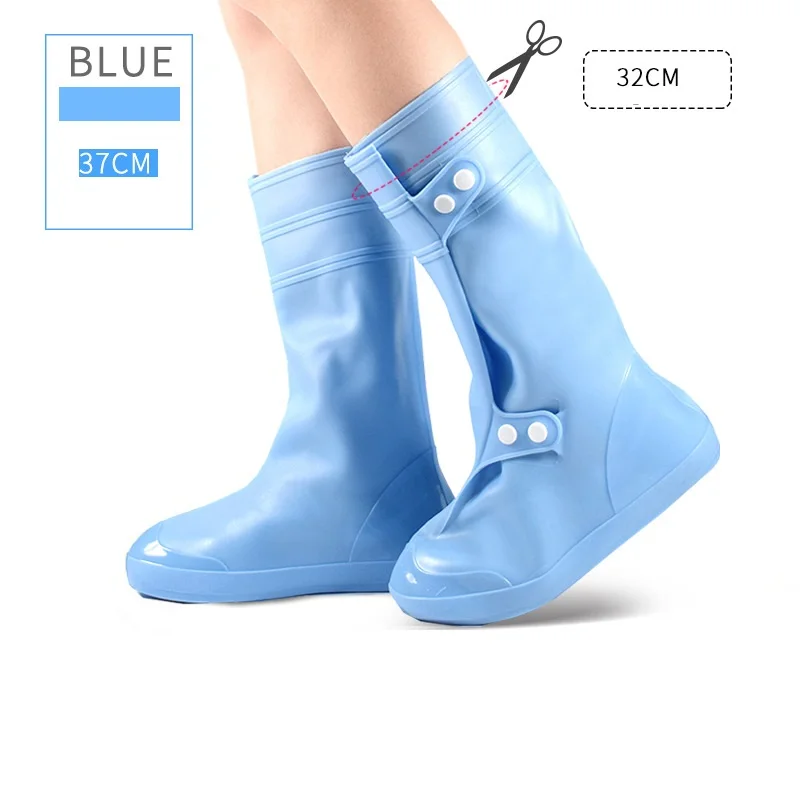 Aleafalling женские мужские водонепроницаемые Многоразовые Чехлы для дождливой обуви