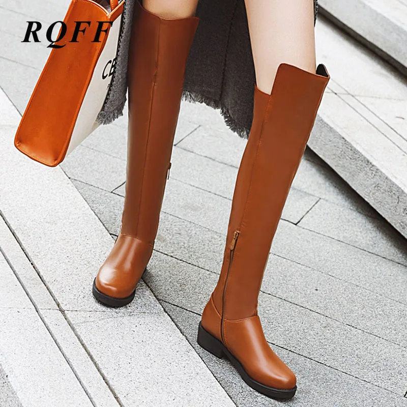 Цвет коричневый черный 2019-2020 Сезон осень-зима женские ботинки с высоким