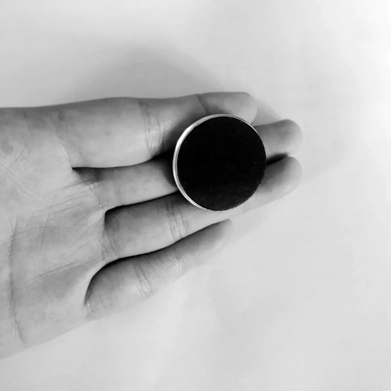 Магнит на холодильник классический художественный стеклянный купол 30 мм