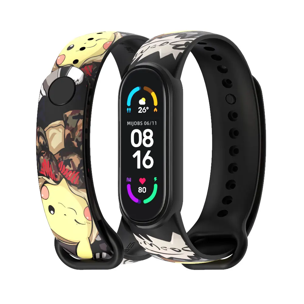 Ремешок для Xiaomi Mi Band 6 5 4 3 сменный Браслет Correa