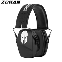 zohan ear protection noise earmuff shoot noise canceling earmuffs slim passive hearing protector nrr 26db ear defenders